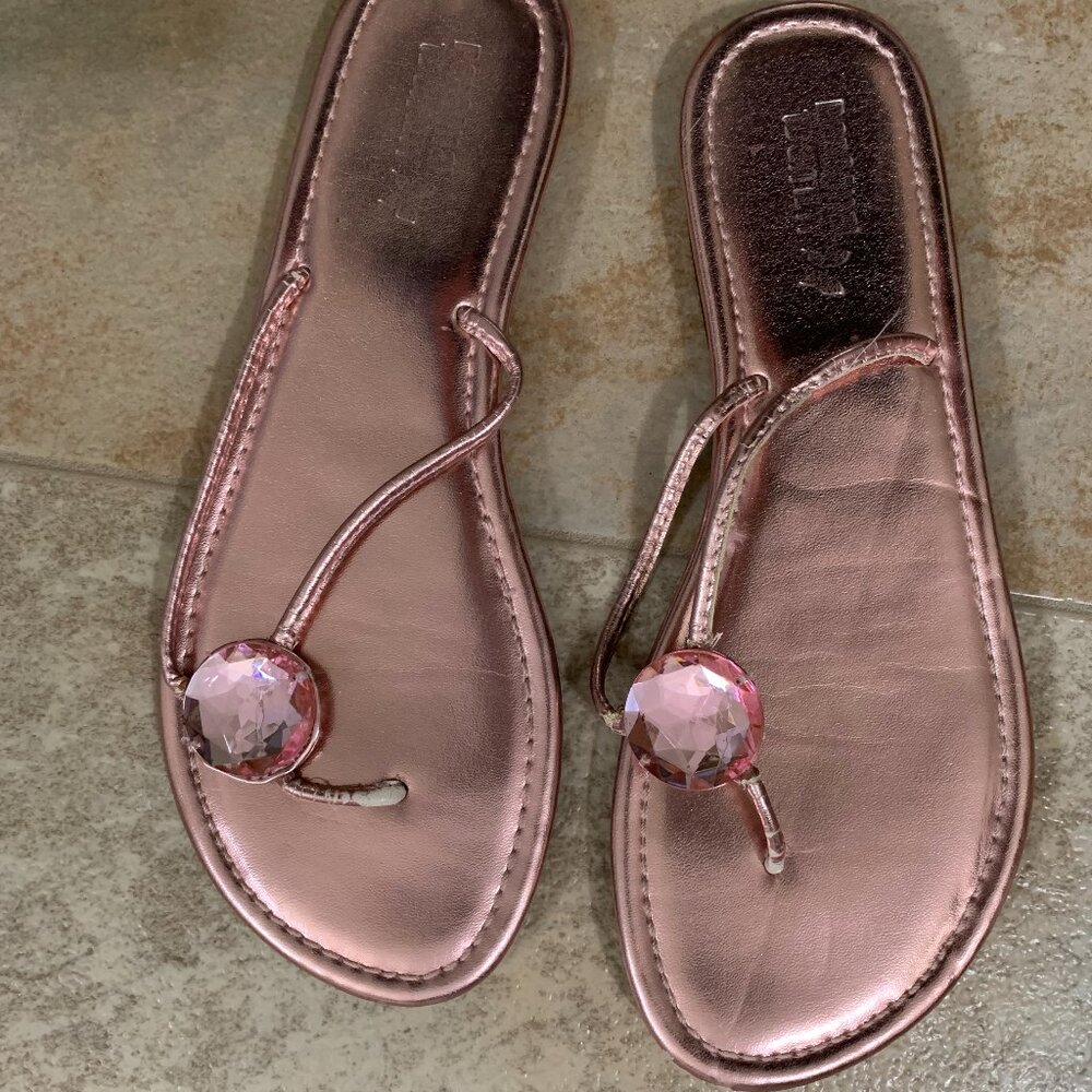 size 7 sandals  see photos for condition